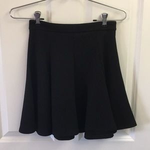 black skirt